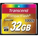 Transcend 32GB CompactFlash Memory Card Ultimate 1000x UDMA 1