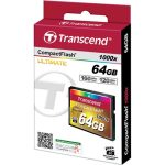Transcend 64GB CompactFlash Memory Card Ultimate 1000x UDMA 1