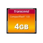 Transcend CompactFlash 133x 4GB Flash Card 1