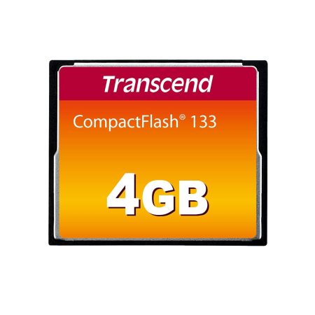 Transcend CompactFlash 133x 4GB Flash Card