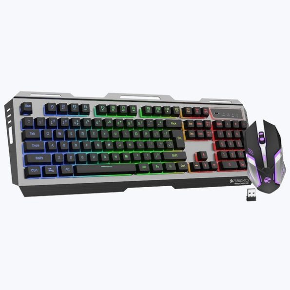 Zebronics Zeb-Transformer Pro Gaming Keyboard and Mouse Combo (Black)