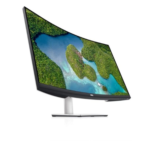 Dell S3221QS 32 Inch (81.28 cm) LED 3840 x 2160 Pixels Curved 4K UHD, VA Ultra-Thin Bezel Monitor