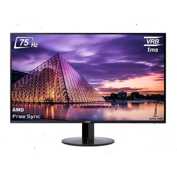 Acer SA241Y 23.8 Inch (60.45 Cm) 1920 x 1080 Pixels Full HD VA Panel Ultra Thin LCD Monitor