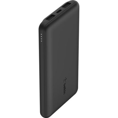 Belkin BoostCharge USB-C Power Bank (10,000mAh, 15W, Black)