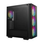 DeepCool Matrexx 55 Mesh V4 C ARGB (ATX) Mid Tower Cabinet (Black) 1