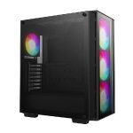 DeepCool Matrexx 55 V4 C ARGB (ATX) Mid Tower Cabinet (Black) 1