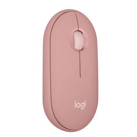 Logitech Pebble Mouse 2 M350s Slim Bluetooth Wireless Mouse (Tonal Rose)