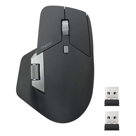 Rapoo MT760L Wireless Bluetooth Mouse (Matte Black)