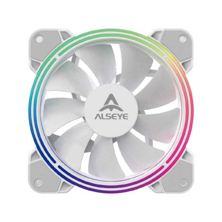 ALSEYE HALO 4.0 120MM RGB Computer Chassis Fan (White)