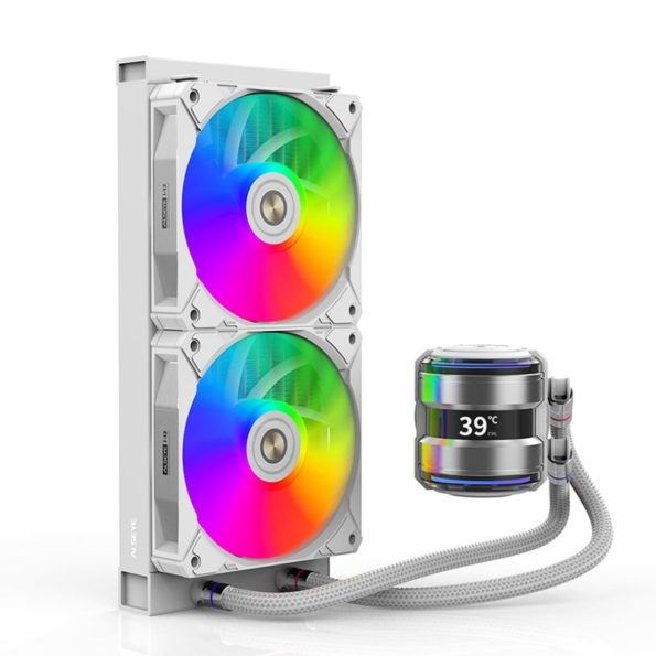 ALSEYE Infinity i240 CPU Liquid Cooler (White)