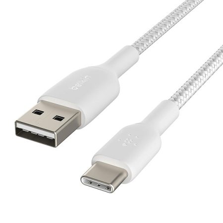 Belkin BOOST CHARGE Braided USB-C to USB-A Cable - 15cm - Black