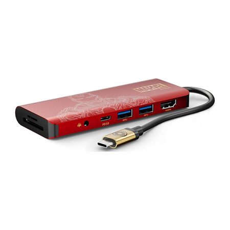 Belkin Marvel Ironman Series Connect USB-C 7-in-1 Multiport Hub Adapter