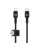 Belkin X Marvel Edition, USB-C to USB-C Braided 6.6 feet (2 meters) 60W PD, Fast Charge and Sync Type C Cable for USB-C Devices, USB-IF certified – Black & Gold