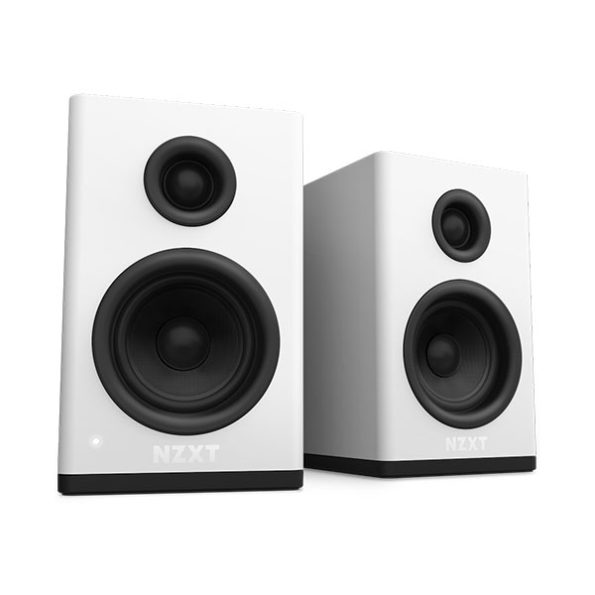 Relay Speakers 80 Watt Desktop PC Gaming Speakers (White)