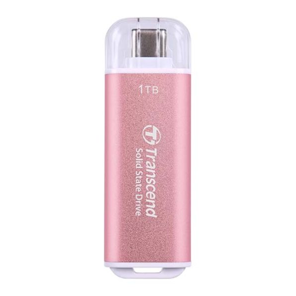 Transcend 300C 1TB USB C Portable External SSD (Pink)