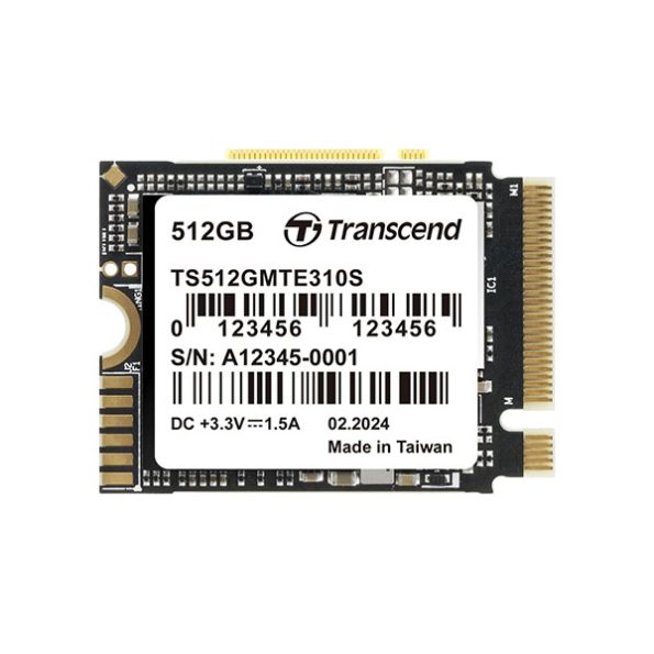 Transcend 310S M.2 512 GB PCI Express 4.0 3D NAND NVMe