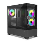 Ant Esports Crystal Z3 ARGB (ATX) Mid Tower Cabinet (Black) 1