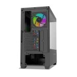 Ant Esports Crystal Z3 ARGB (ATX) Mid Tower Cabinet (Black) 1