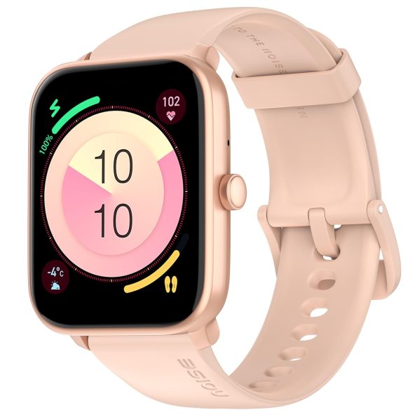 Noise ColorFit Pulse 4 Smart Watch (Rose Gold Pink)