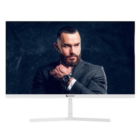 Coconut 27" LED Frameless Ultra slim HD Monitor, 75Hz Refresh Rate, 1080p