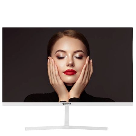 Coconut 24" LED Frameless Ultra slim HD Monitor, 75Hz Refresh Rate, 1080p