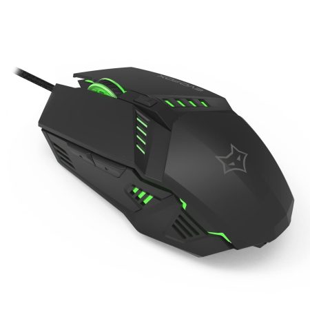 Amkette EvoFox Shadow Wired Gaming Mouse (Black)