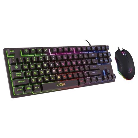 Amkette Evofox X Team Gaming Keybaord And Mouse (Black)