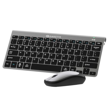 Amkette Wi Key Mini Keyboard & Mouse Combo Ergonomic Design