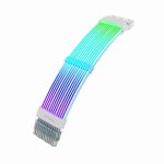 Ant Esports Neon Glow 24PIN ARGB Extension Cable (White) 1