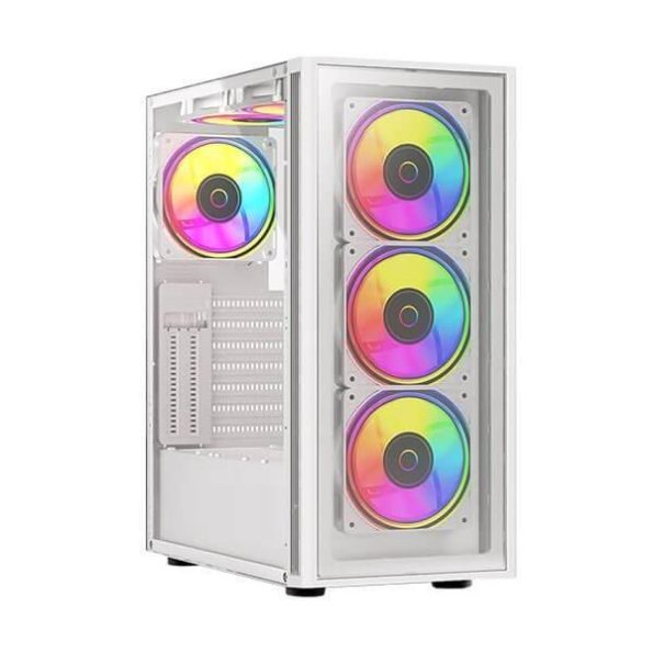 COCONUT Gaming Cabinet RGB NOVA 220 (WHITE)