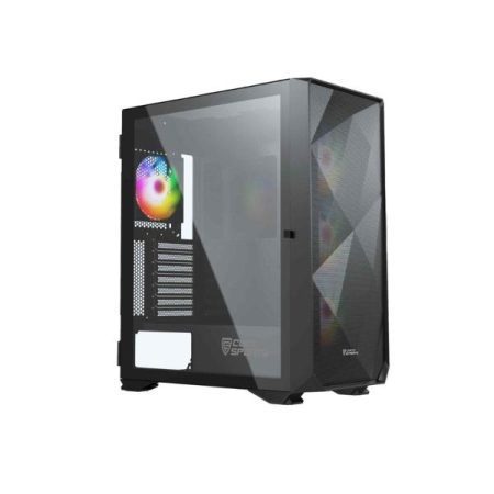 COCONUT Rampage 1000D Gaming Cabinet, E ATX - Black