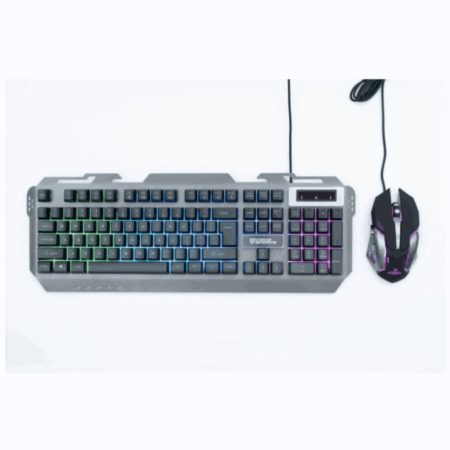 Coconut Krater Gaming Wired Keyboard Mouse Combo (Black)