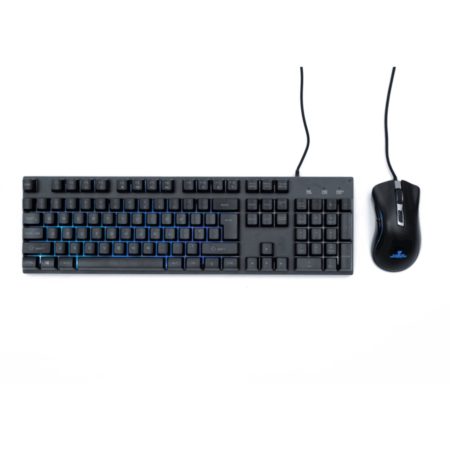 Coconut Krux Gaming Wired Keyboard Mouse Combo (Black)