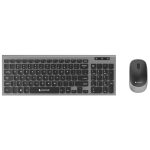 Coconut Onyx Wireless Combo, 96 Keys, Quite Keyboard,3 Button Mouse (Black) 1