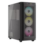 Corsair 480T RGB Airflow (ATX) Mid Tower Cabinet (Black) 1