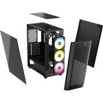 Corsair 480T RGB Airflow (ATX) Mid Tower Cabinet (Black) 1