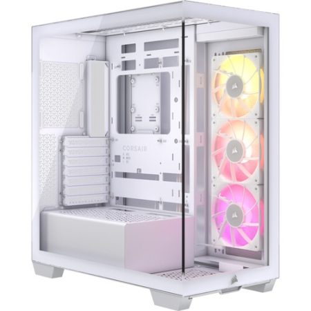 Corsair iCUE LINK 3500X RGB Mid-Tower ATX Desktop Cabinet (White)