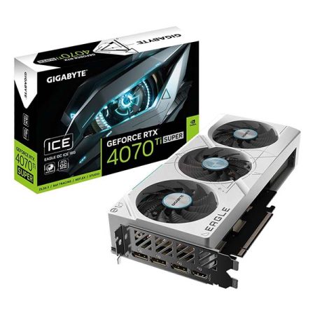 GIGABYTE GeForce RTX 4070 Ti SUPER EAGLE OC ICE 16G Graphics Card