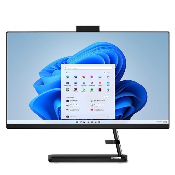 Lenovo IdeaCentre AIO 3 12th Gen Intel i5 23.8" FHD WVA 3-Side Edgeless All-in-One Desktop with Alexa Built-in (8GB/512GB SSD/Win11/MS Office 2021/IR Camera/Wireless Keyboard & Mouse) F0GH00MHIN