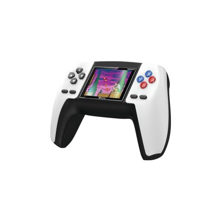 Sameo Kidsgear Controller Shaped Handheld Console Built-in 520 Retro Game (Spectral White)