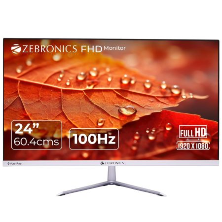 ZEBRONICS EA124 24 inch (60.4cm) LED Monitor