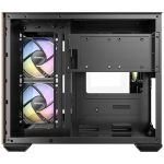 ANTEC CX600M Wood Mini Tower Full-View Tempered Glass Gaming Case 2