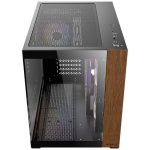 ANTEC CX600M Wood Mini Tower Full-View Tempered Glass Gaming Case 2