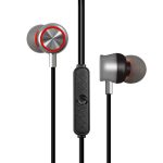 Amkette M9 Wired in Ear Earphone with Mic (Grey) 1