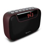 Amkette Pocket Blast Bluetooth Speaker with FM Radio (Brown) 1