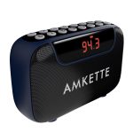 Amkette Pocket Blast FM Radio with with Bluetooth (Blue) 1