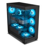 Ant Esports Crystal X7 ATX Gaming Cabinet with Type-C (Black) 1