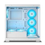 Ant Esports Crystal X7 ATX Gaming Cabinet with Type-C (White) 1