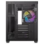 Antec CX800 Wood ARGB Mid Tower Tempered Glass PC Gaming Case (Black) 1