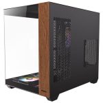 Antec CX800 Wood ARGB Mid Tower Tempered Glass PC Gaming Case (Black) 1